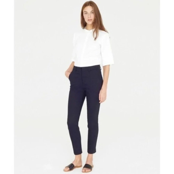 Apiece Apart Camilla High Waisted Pant Navy sz 0 - Picture 1 of 7